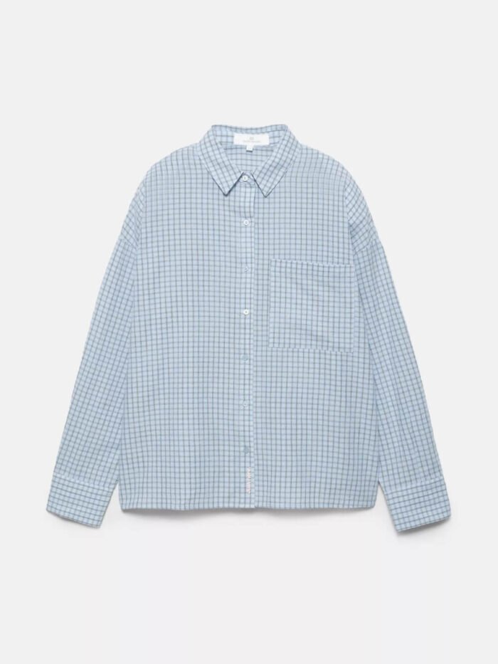 Check shirt with pocket